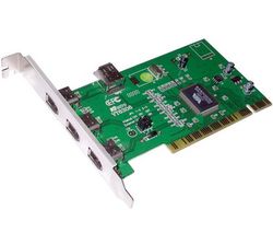 ADVANCE Karta radič PCI 3 porty FireWire FW-B401 + Adaptér základná doska SATA - eSATA