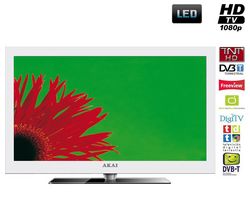AKAI Televízor  LED DLC-E1951SW + Zásobník 100 utierok pre LCD obrazovky