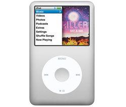 APPLE iPod classic 160 GB strieborný - NEW + Slúchadlá HD 515 - Chróm