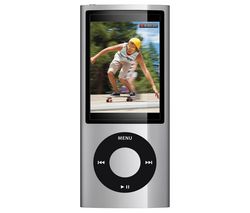 APPLE iPod nano 16 GB strieborný (5G) (MC060QB/A) - videokamera - rádio FM - NEW + Slúchadlá HOLUA S2HLBZ-SZ - strieborné