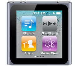 APPLE iPod nano 8 GB grafit (6.generácia) - NEW + Stereo slúchadlá SRH240