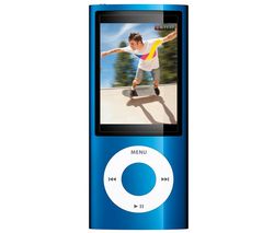 APPLE iPod nano 8 GB modrý (5G) - videokamera - rádio FM + Slúchadlá Philips SHE8500 + Rozdvojka zásuvky jack 3.5mm
