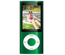 APPLE iPod nano 8 GB zelený (5G) (MC040QB/A) - videokamera - rádio FM - NEW + Slúchadlá HOLUA S2HLBZ-SZ - strieborné