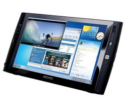 ARCHOS PC tablet Archos 9 čierny  + Puzdro pre digitálny prehrávač - čierne  + Replikátor portov