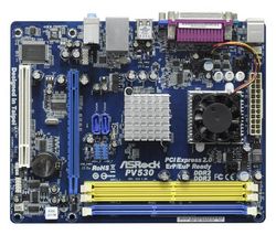 ASROCK PV530 - Procesor 1,8 GHz vstavaný - Chipset VX900 - Micro ATX
