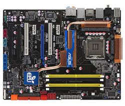 ASUS P5Q Deluxe - Socket LGA775 pre Intel - Chipset P45 - ATX + Čistiaci stlačený plyn viacpozičný 252 ml + Zásobník 100 utierok pre LCD obrazovky