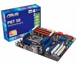 ASUS P6T SE - Socket 1366 - Chipset X58 - ATX + Čistiaca pena pre obrazovky a klávesnice 150 ml + Zásobník 100 utierok pre LCD obrazovky + Čistiaci stlačený plyn viacpozičný 252 ml