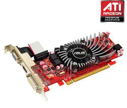 ASUS Radeon HD 5570 - 1 GB GDDR3 - PCI-Express 2.1 (EAH5570/DI/1GD3(LP)) + Adaptér DVI samec / VGA samica CG-211E