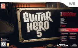 ATVI FRANCE SAS Guitar Hero 5 + gitara [WII]