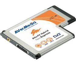 AVERMEDIA Karta ExpressCard 54mm AVerTV Hybrid NanoExpress HC82R + Čistiaci stlačený plyn mini 150 ml