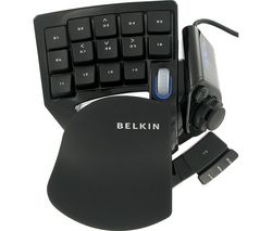 BELKIN Speedpad Nostromo N52TE + Flex Hub 4 porty USB 2.0 + Zásobník 100 navlhčených utierok