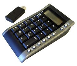 BLUESTORK Numerická klávesnica/bezdrôtová kalkulacka BS-KBNUMCAL/RF