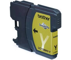 BROTHER Atramentová náplň LC-1100HYY - žltá + Kábel USB A samec/B samec 1,80m