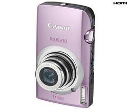CANON Digital Ixus  210 ružový + Pamäťová karta SDHC 4 GB