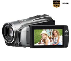 CANON HD videokamera Legria HF-M306 strieborná + Charger + Camcorder Battery compatible CANON for BP-808 + Pamäťová karta SDHC 16 GB