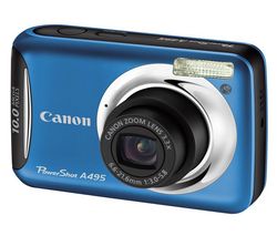 CANON PowerShot  A495 - modrý + Púzdro Pix Compact