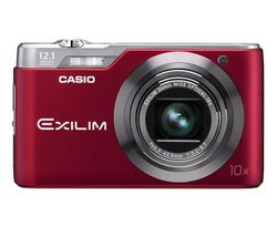CASIO Exilim Hi-Zoom  EX-H5 - červený + Pamäťová karta SDHC 8 GB