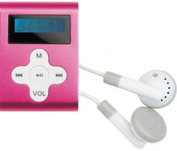 CLIP SONIC MP3 prehrávač MP103 1 GB ružový