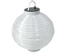 COGEX Solárny dekoratívny lampión - biely (401956)