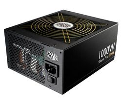 COOLER MASTER PC napájanie Silent Pro Gold 1000 W + Stahovacia páska (100 ks) + Kufrík so skrutkami pre počítačové vybavenie