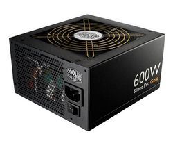 COOLER MASTER PC napájanie Silent Pro Gold 600 W + Stahovacia páska (100 ks) + Kufrík so skrutkami pre počítačové vybavenie