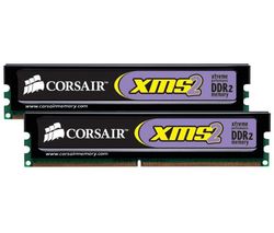 CORSAIR Pamäť PC Xtreme Performance XMS2 2x 2 GB DDR2-1066 PC2-8500 CL5 + Krabicka 20 handriciek na monitor TFT + Čistiaci stlačený plyn viacpozičný 252 ml