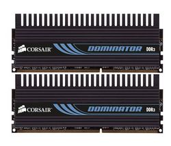 CORSAIR PC pamäť Dominator 2 x 2 GB DDR3 1600 - PC3-12800 CL8 (CMP4GX3M2B1600C8) + Čistiaci stlačený plyn viacpozičný 252 ml + Čistiaca pena pre obrazovky a klávesnice 150 ml