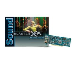 CREATIVE Audio karta Sound Blaster X-Fi Xtreme Audio - Surround 7.1 - PCI + Čistiaci stlačený plyn viacpozičný 252 ml + Zásobník 100 navlhčených utierok