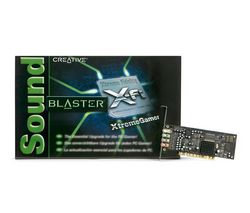 CREATIVE Sound Blaster X-Fi Xtreme Gamer - Sound card - 24-bit - 192 kHz - 109 dB SNR - 7.1 channel surround - PCI -  X-Fi Xtreme Fidelity - low profile + Hub USB 4 porty UH-10