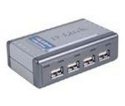 D-LINK Hub 4 portový USB 2.0 - DUB-H4