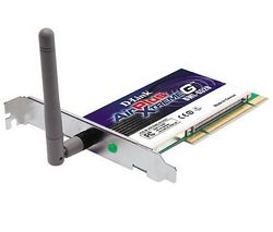 D-LINK Karta PCI WiFi 108 Mb DWL-G520  + Čistiaca pena pre obrazovky a klávesnice 150 ml