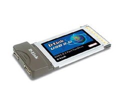 D-LINK Kontrolný kábel  PCMCIA 2 porty USB 2.0 DUB-C2