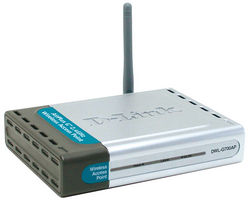 D-LINK Prístupový bod WiFi 54 Mb AirPlus DWL-G700AP - Compact + Prepätová ochrana SurgeMaster Home - 4 konektory -  2 m
