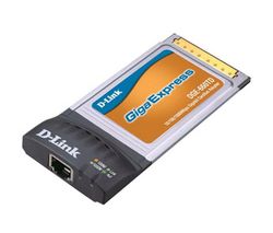 D-LINK Sieťová karta CardBus Gigabit Ethernet 10/100/1000 GigaExpress DGE-660TD