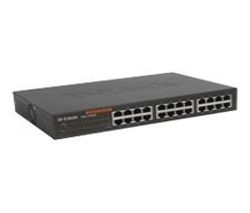 D-LINK Switch Ethernet Gigabit 24 portov 10/100/1000 Mb DGS-1024D + Kábel Ethernet RJ45  prekrížený (kategória 5), 1 m