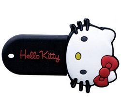 DANE-ELEC USB kľúč Hello Kitty 8 GB USB 2.0 - čierny + Kábel HDMI samec / HMDI samec - 2 m (MC380-2M) + WD TV HD Media Player