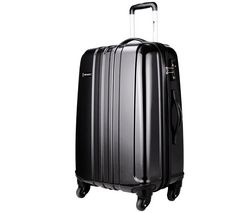 DELSEY Lite Gloss Trolley kufor 4 kolieska 65cm čierny  + Digitálna váha na batožinu
