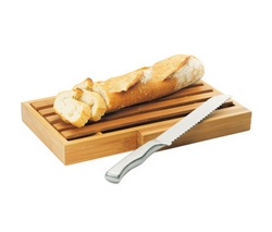 DOMOCLIP Bambusová doska na krájanie chleba MEN 32