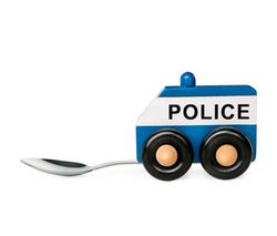 DONKEY PRODUCTS Detská lyžicka policajné auto