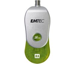 EMTEC USB kľúč 2GB M200 Em-Desk USB 2.0 + Hub USB 4 porty UH-10