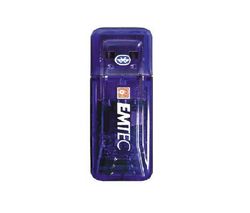 EMTEC USB kľúč Bluetooth v2.0 (10m) + Hub USB Plus 4 Porty USB 2.0 Mac/PC - hnedý