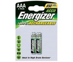 ENERGIZER 2 nabíjateľné batérie NiMH HR03 (AAA) 850 mAh