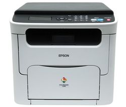 EPSON Aculaser CX16 colour laser multifunction printer + Toner čierny C13S050557 + Toner azúrový C13S050560 + Toner purpurový C13S050559 + Žltý toner C13S050558