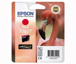 EPSON Atramentová náplň T087740 - Červená