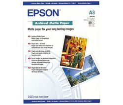 EPSON Papier matný archival - 192 g/m²- A3 - 50 listov (C13S041344)