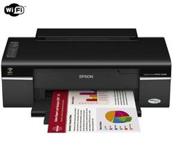 EPSON Tlačiareň Stylus Office B40W WiFi + HP Premium - Paper - glossy photo paper - 100 x 150 mm - 60 pcs.