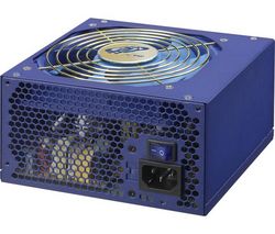 FORTRON PC napájanie Blue Storm Pro 500W + Ventilátor do PC skrinky Neon LED 120 mm - modrý + PC ventilátor Blade Master 80 mm + Gumené nožicky proti vibráciám pre ventilátor (4 ks)