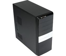 FOXCONN PC skrinka TSAA680 + Čistiaci stlačený plyn 335 ml + Zásobník 100 navlhčených utierok + Čistiaca pena pre obrazovky a klávesnice 150 ml