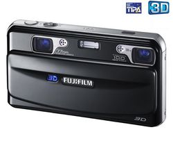 FUJI FinePix  Real 3D W1 + Puzdro Pix Medium + vrecko čierne  + Pamäťová karta SDHC 16 GB + Kompatibilná betéria NP95