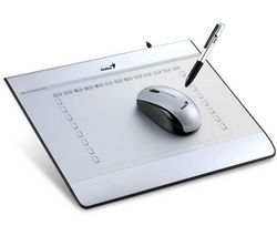 GENIUS Grafický tablet MousePen i608 + Zásobník 100 navlhčených utierok + Hub 7 portov USB 2.0
